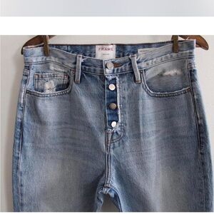Frame Denim Light Blue Skinny Jeans